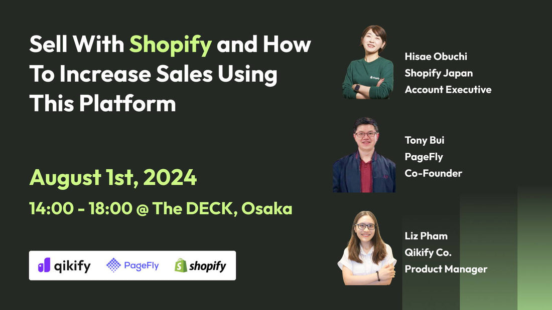 Seminar for Japanese merchants about selling with Shopify