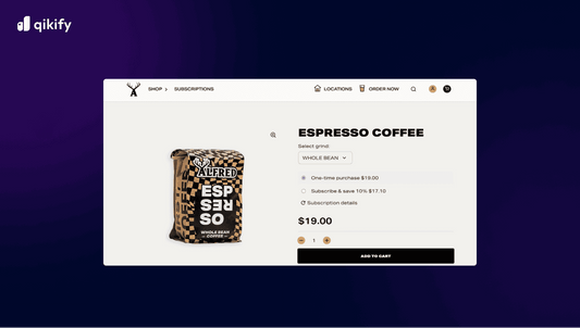 E-Commerce product page composition