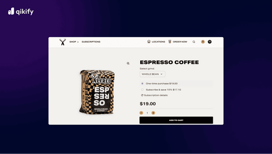E-Commerce product page composition