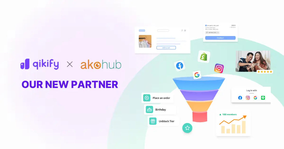 qikify and akohub partnership announcement