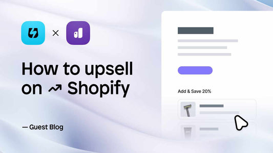 How to upsell on Shopify