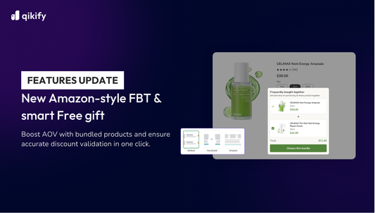 Feature update: Amazon-style FBT layout & Enhanced free gift validation