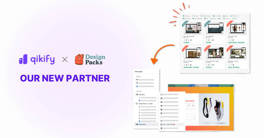 Qikify x Design Packs: Advanced sections and landing pages to level up your Shopify theme