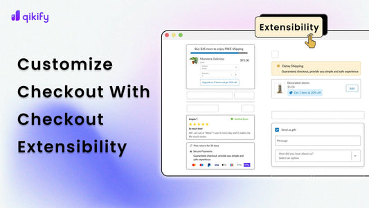 Customize Shopify Checkout With Checkout Extensibility