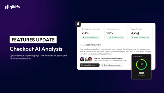 feature updates checkout AI analysis