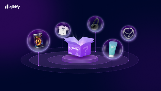 selling random products as mystery boxes on Shopify