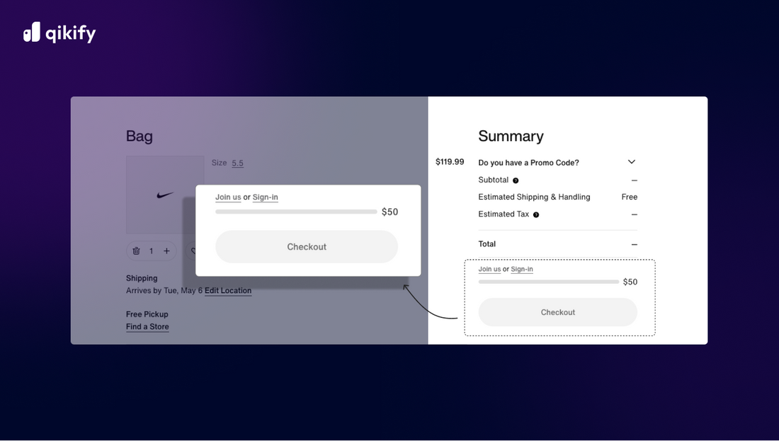 shopify guest checkout
