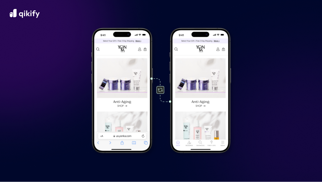 Turn Shopify Plus store into mobile app