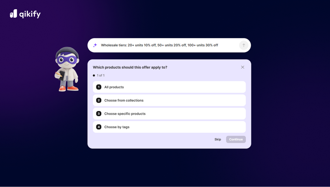 qikify AI assisstant and Sidekick extension