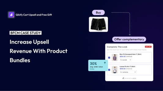 increase upsell revenue with product bundles