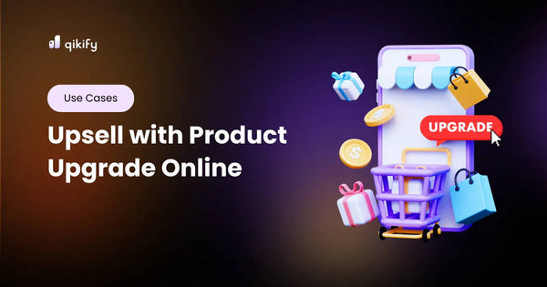 Upsell using product upgrade offer
