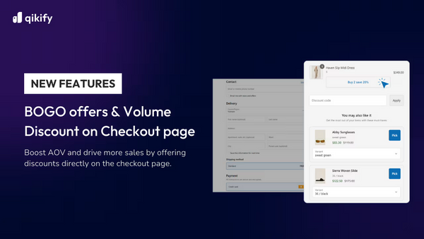 Create BOGO Offers and Volume Discount on Checkout page