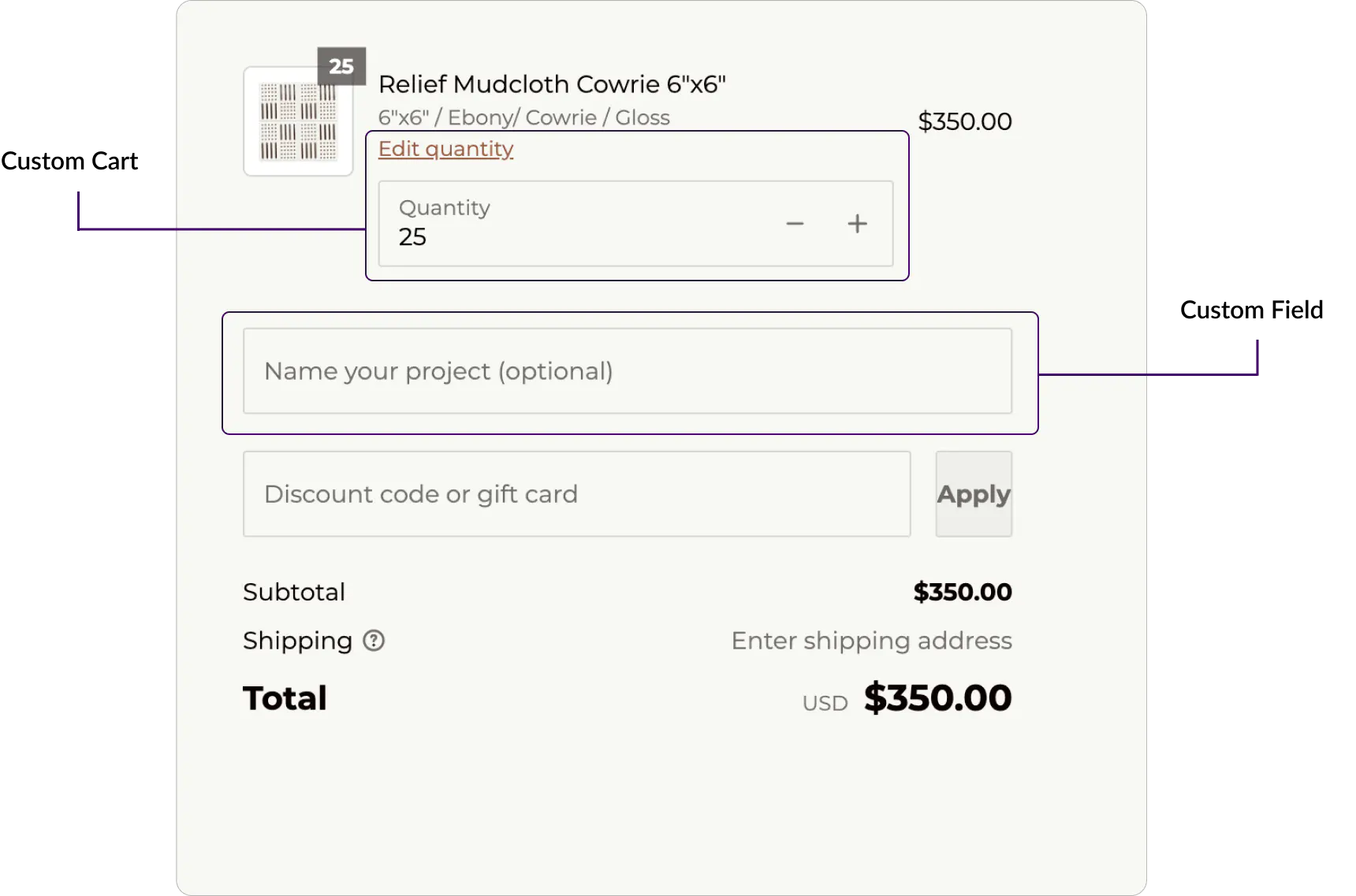 Streamline the checkout experience