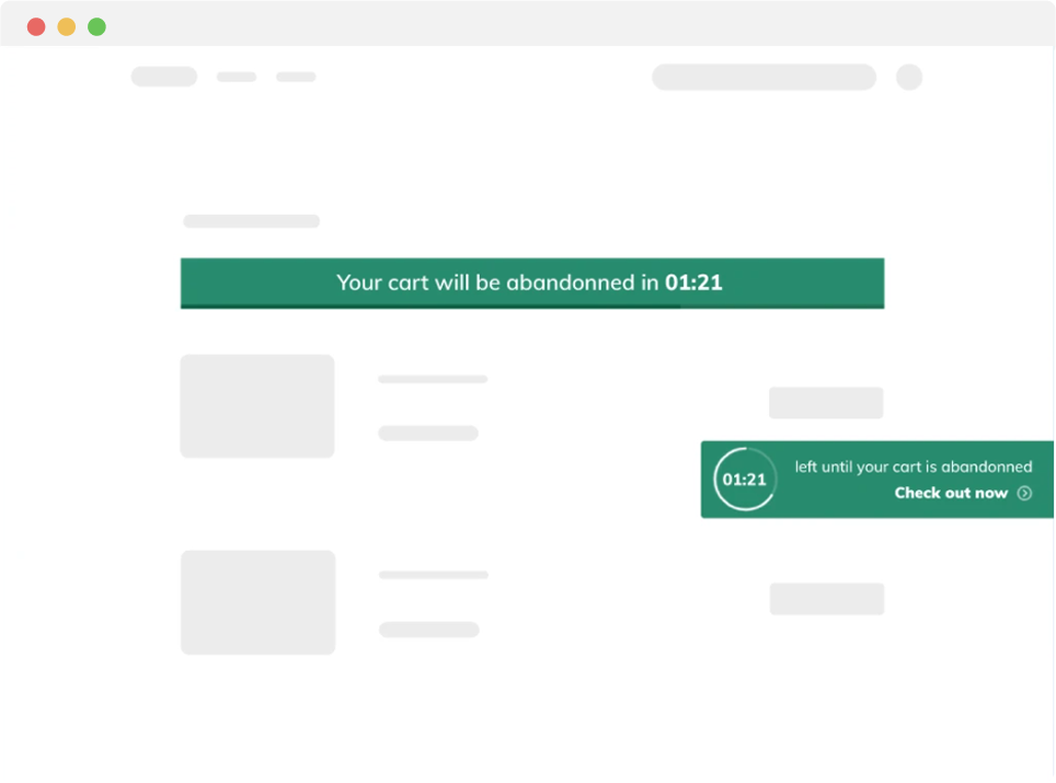Create urgency with limited-time deals