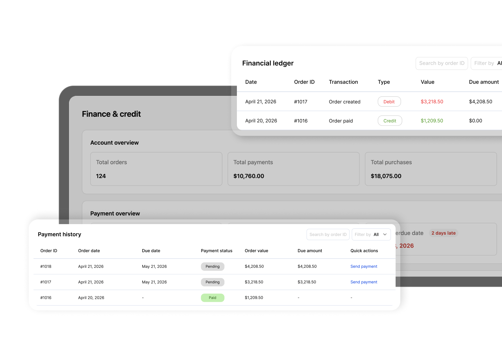 Finance & Payment